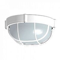 Светильник банный Элетех 1301НПП 03-60-013 220В Е27 60Вт IP65 К/М/Белый 187х80мм картинка 